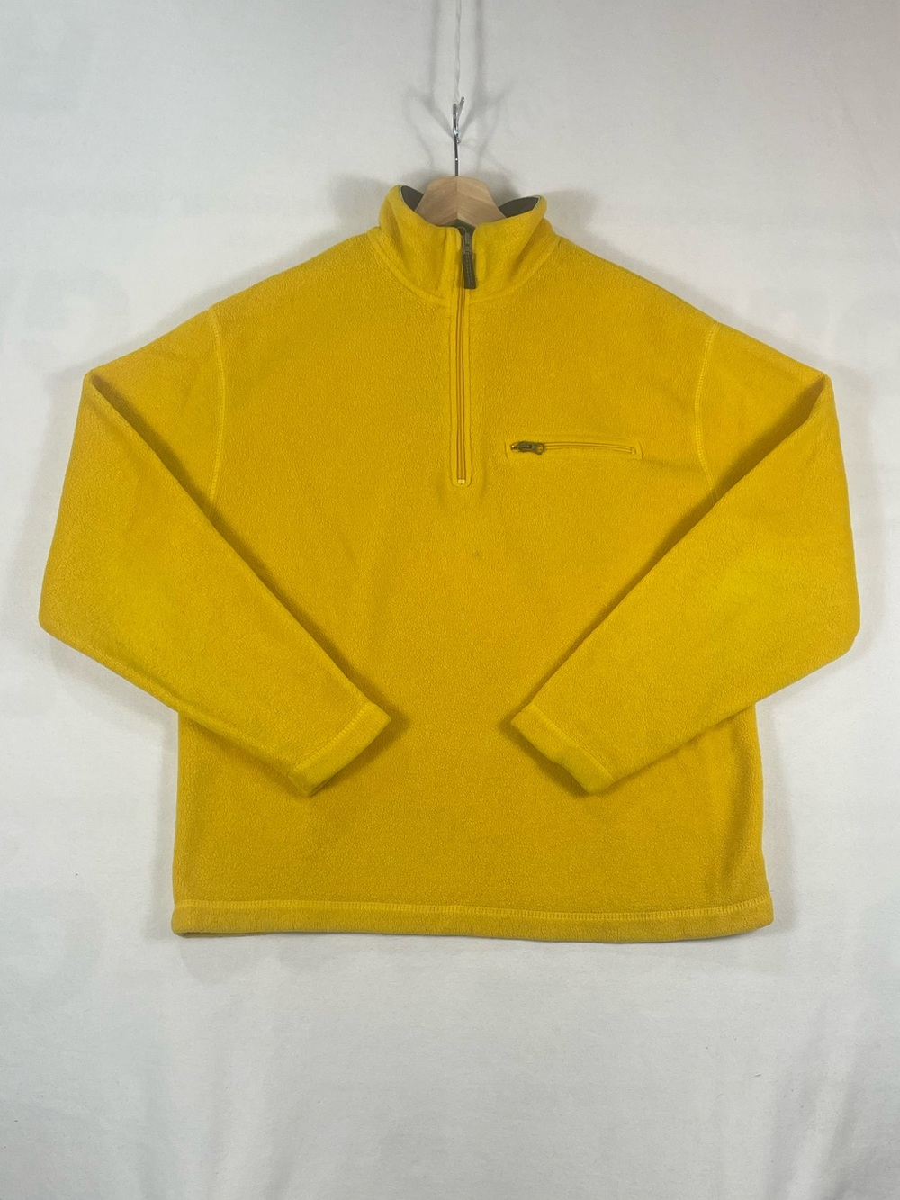 Vintage GAP Athletic Quarter Zip Fleece Longsleeve Top Sz M